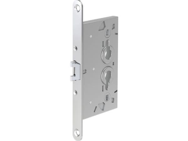 BASI 9830-6520, Mortise-lås, Sølv