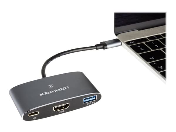 Kramer KDock-1 - Dokkingstasjon - USB-C - HDMI