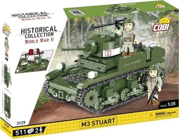 COBI M3 Stuart, byggleketøy skala 1:35
