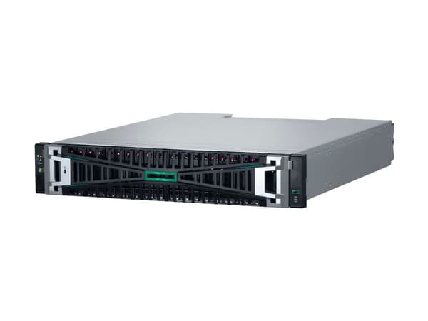 HPE Modular Smart Array 2070 SFF 2x32Gb FC 4-port Controller Storage Array - Halvledarenhet/hårddisk-array - 0 TB - 24 fack (SAS-3) - 32Gb Fibre Ch...