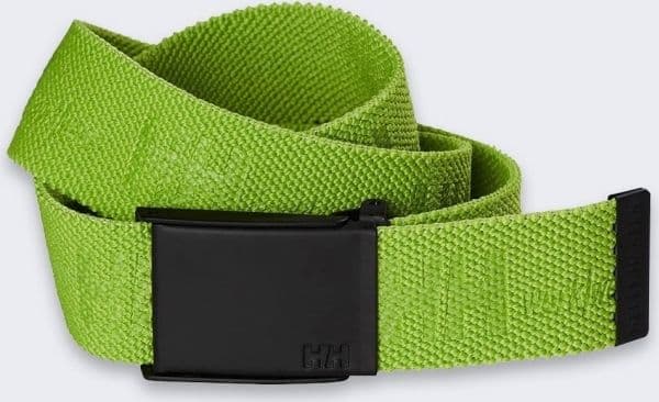 Helly Hansen Pasek Helly Hansen Logo Webbing Belt Dark Lime