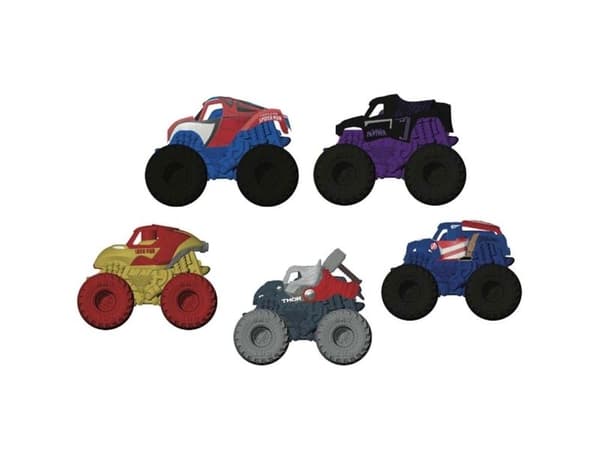 Monster Jam Mini Jams Marvel 5-pak