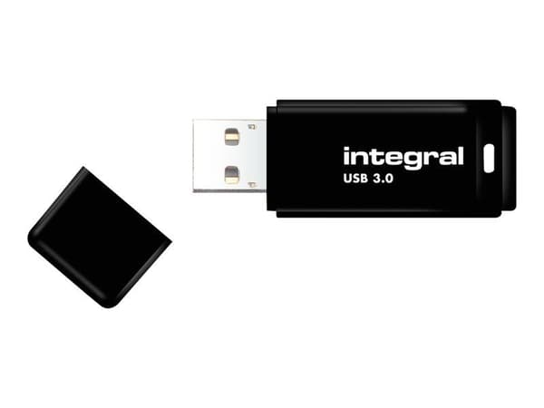 Integral - USB-flashstasjon - 64 GB - USB 3.0 - svart