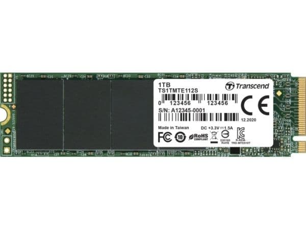 Transcend 112S, 1 TB, M.2, 1700 MB/s