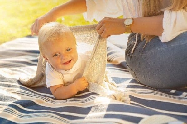 Sensillo BAMBOO BLANKET 100% 100X80cm harmaa