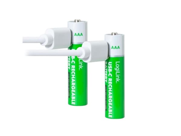 LogiLink LR03RCB2 Micro (AAA) Li-Ion-batteri 1,5 V, 2 stk.
