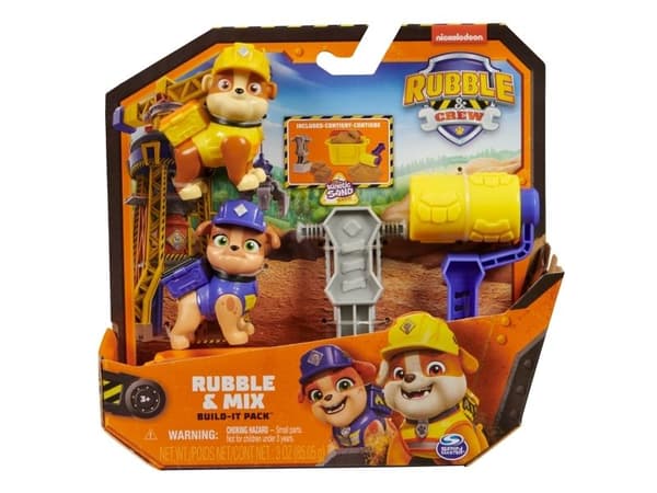 Rubble &amp; Crew Figure 2 Pack - Rubble &amp; Mix Asst.