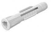 Plug med krave 5x31mm - (100 stk.)