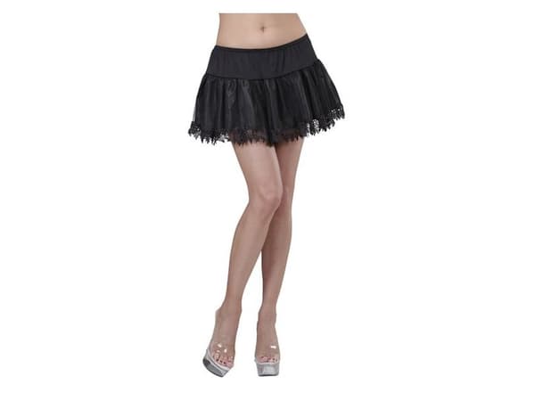 Sort underskørt