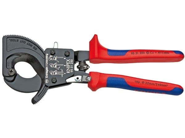 KNIPEX-kaapelileikkurit, 250 mm