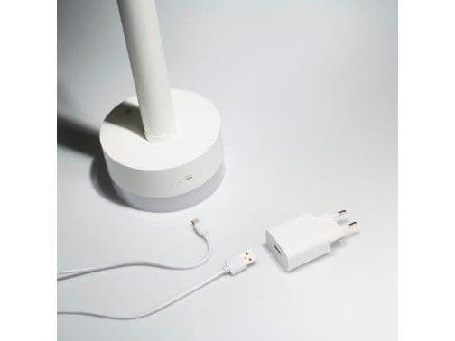 Tiross skrivebordslampe hvit (TS1816)