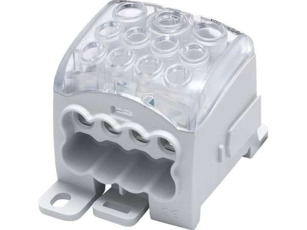 Simet kopplingsblock - universal Al/Cu SUB 270 (82070) SIMBLOCK grå 81655002