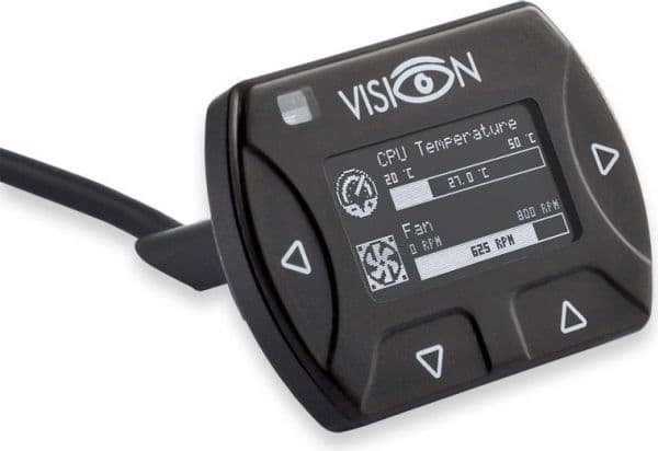 aqua computer VISION Touch with ext. USB cable, IR, temperature measurement