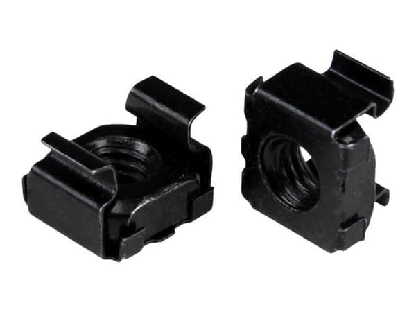 StarTech.com CABCAGENUTSB, Korimutteri, Terästä, Musta, M5, 13 mm, 13 mm