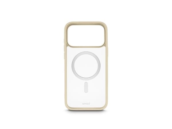 Hama Frame Protect, Mobilskal, Apple, iPhone 17 Pro Max, 17,5 cm (6.9"), Beige, Transparent
