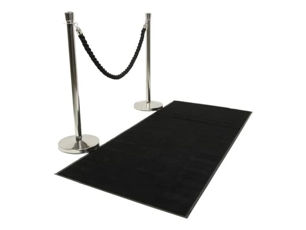 Tæppe VIP Securit® sort 200x90 cm