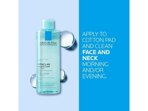 LRP Effaclar Purifying Micellar Water - Dame - 400 ml