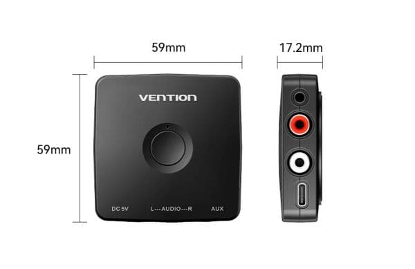 Odbiornik audio Bluetooth 5.1 Vention