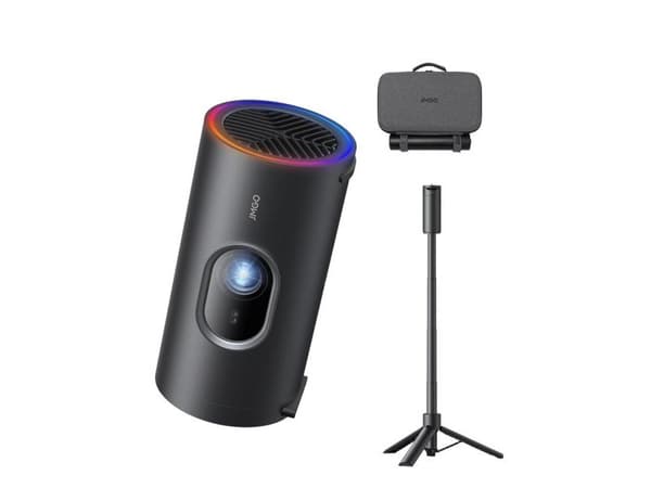 JMGO PicoPlay+ projektor med stativ