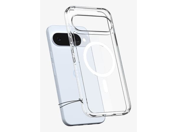 Spigen ACS09702, Omslag, Google, Google - Pixel 10 Pro Google - Pixel 10, 16 cm (6.3"), Transparent, Vit