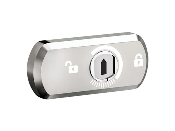 Disec varevognslås - Magnet åbning - Sølv