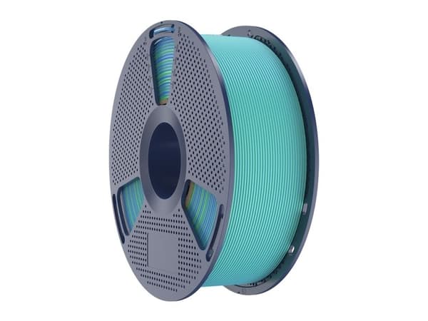 Sunlu PLA+ Silk Dual Color filament (blågrønn)