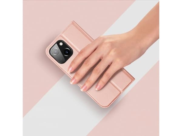 Dux Ducis Skin Pro plånboksfodral till iPhone 15 Plus - blå