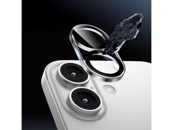 Tech-Protect Cam Fit+ kameradeksel for iPhone 17 - klar