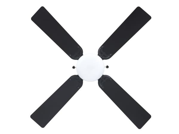 EGLO VENTILATOR AC E27 SORT/NATUR