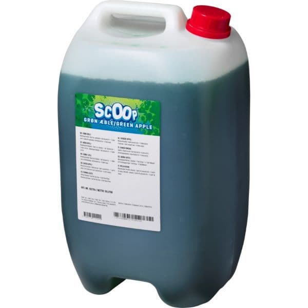 Scoop Grøn Æble læskedrik 10 ltr.