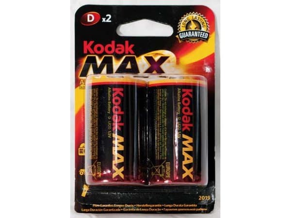 Kodak MAX - Batteri - Alkalisk