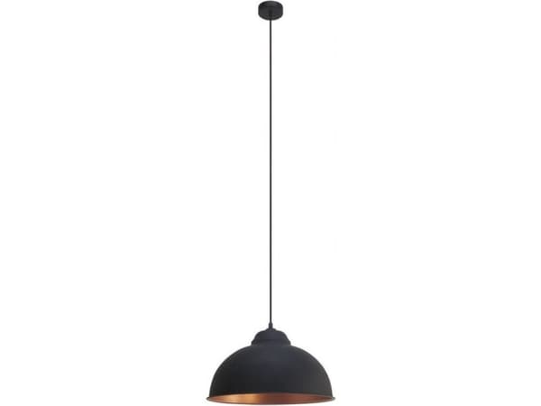 Truro 2 Pendel Ø370, sort/kobber Indv.