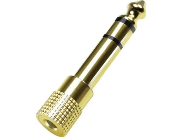LogiLink CA1213 - 6,35 mm stereo jack plugg til 3,5