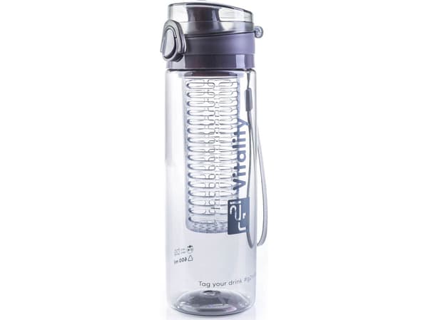 G21 vattenflaska med sil/grå 600 ml