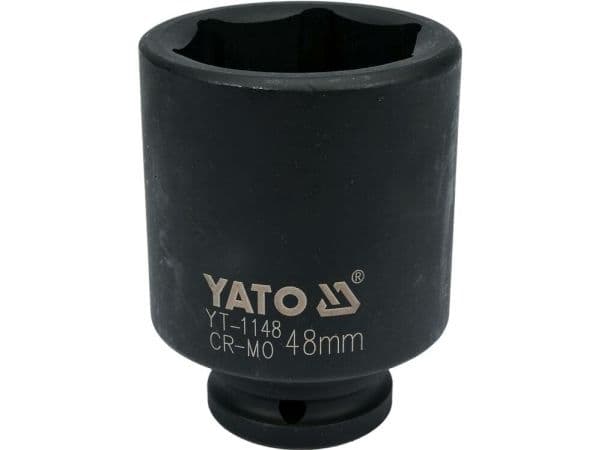 Dyp slagnøkkel/pipe 3/4" x 48 mm