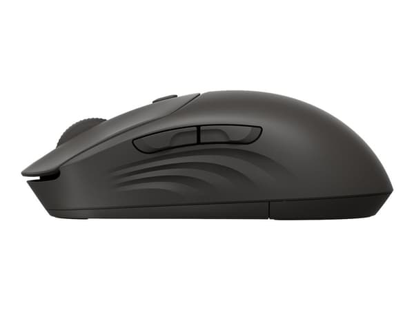 HP 405 Quiet Wireless Mouse, Molempikätinen, Optinen, RF Wireless + Bluetooth, 1200 DPI, musta
