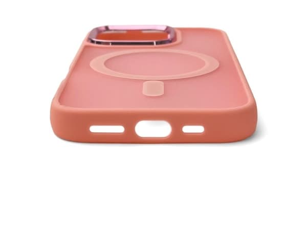 MagSafe-kompatibelt motedeksel til iPhone 17 Pro Max - rosa