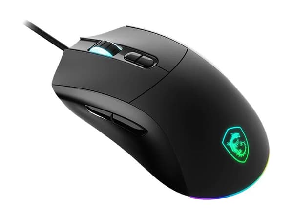 MSI FORGE GM320 - Mus - optisk - 7 knapper - kablet - USB 2.0
