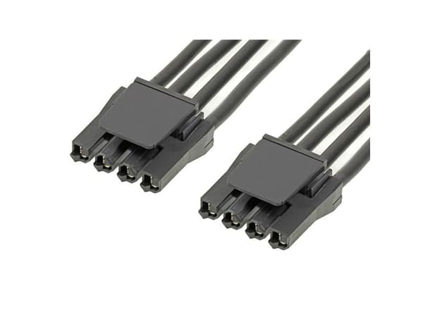Molex anslutningshuskabel — 4 poler 2160101041 (bulk, 1 st.)