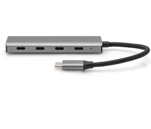 Holmes USB-C-hub 4 porter 4x USB-C 3.1 Gen1, 5Gbps