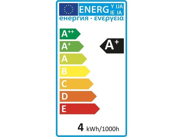 Atmosphera Amber Globe LED-pære 4W E27