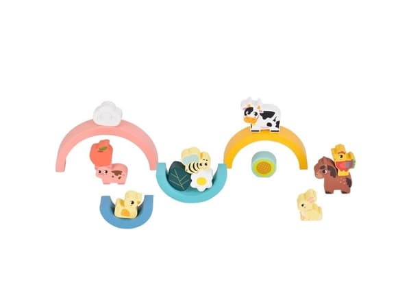 Barn och Kids - FSC - Rainbow & Stacker-set