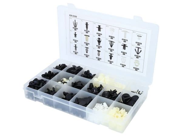 KS Tools 420.0350 #####Kiinnitysklipsisarja