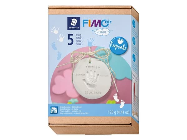 Fimo Air sæt fod/hånd tryk