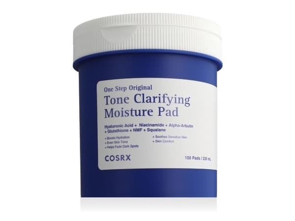 Cosrx One Step Original Tone Clarifying Moisture Pad 100 Pads
