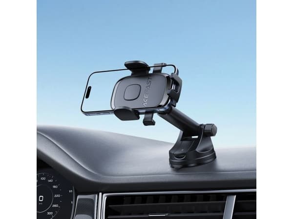 Acefast D57 Car Mount with Suction Cup for Dashboard/Windshield - Black