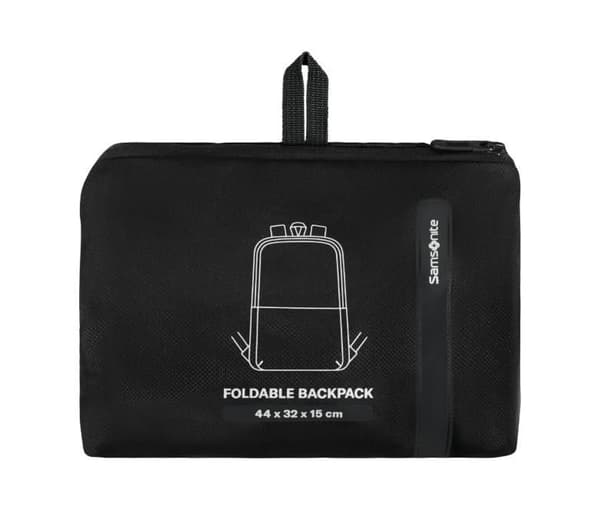 Samsonite hopfällbar ryggsäck, svart