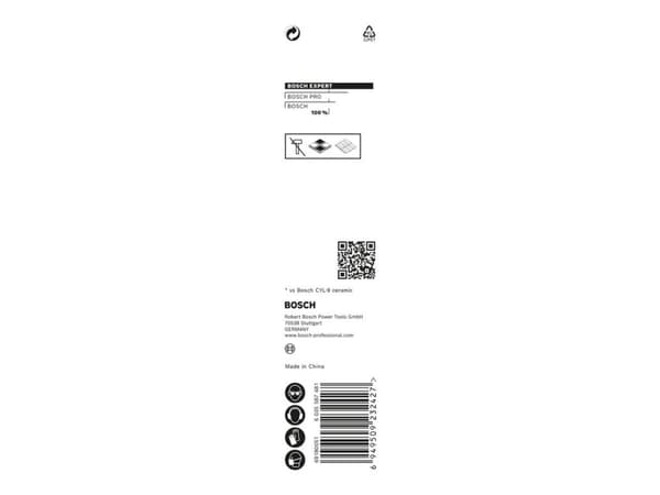 Bosch Expert HEX-9 HardCeramic - Bor - for soft tile, hard tile - 10 mm - lengde: 90 mm