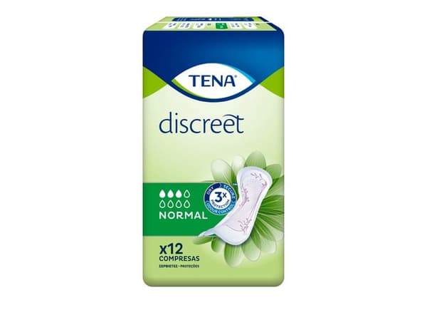 TENA Discreet Normal 12, 12 stykker