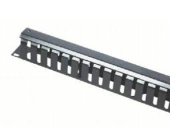 Gembird - Rackpanel för kabelhantering - 1U - 19"